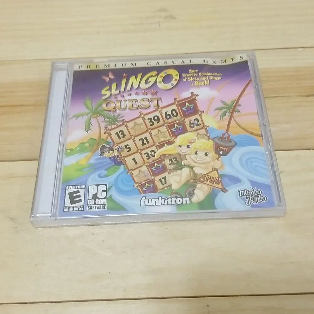 Slingo Quest - PC - Video Game - Brand new unopened.